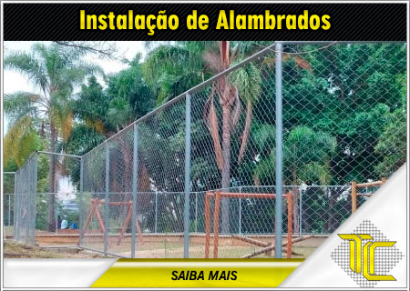 instalacao de alambrados